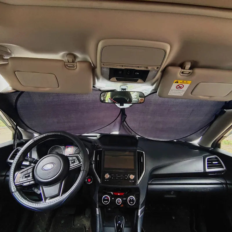 190x90CM Universal UV Protection Shield  Front Rear Car Window Sunshade Sun Shade Visor Windshield Cover Auto Car  Anti Snow Ice