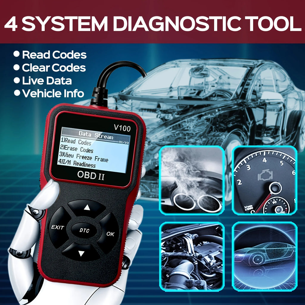 Universal OBD2 Engine Code Reader
