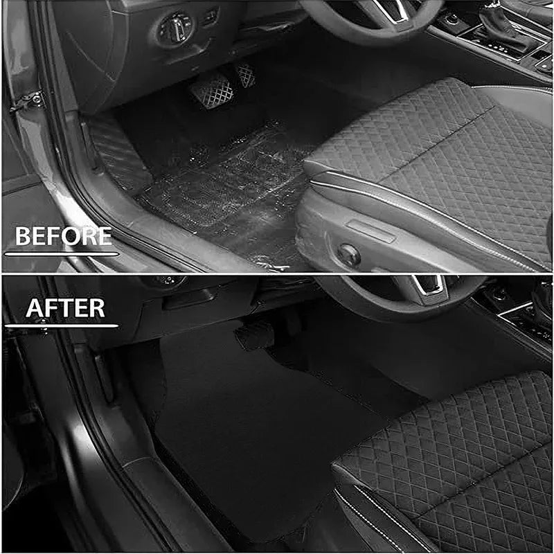 Universal Car Floor Mat Front & Rear Automotive Carpet Floor Mats Dirt and wear-resistant For SUV Sedans Vans Accessories