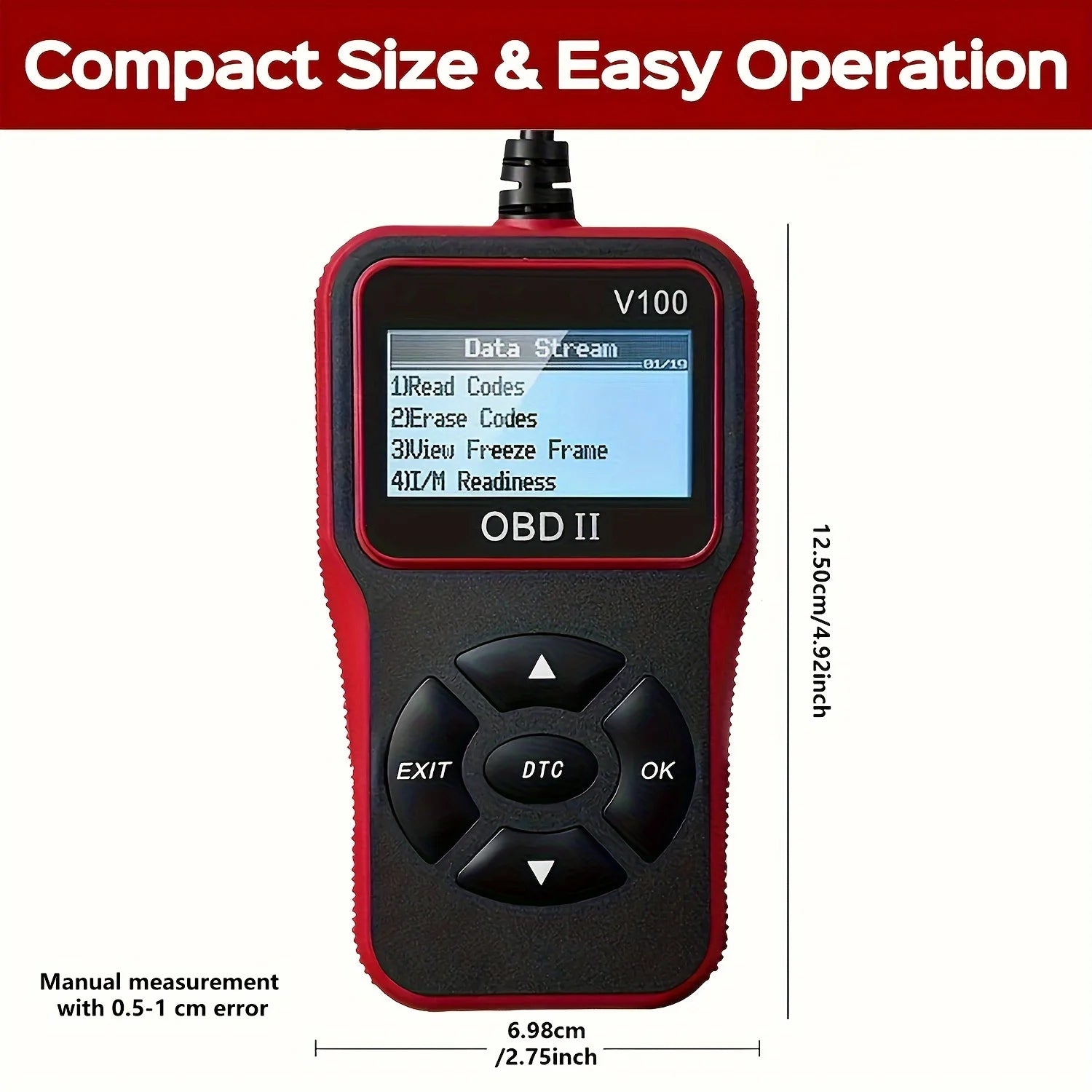 Universal OBD2 Engine Code Reader