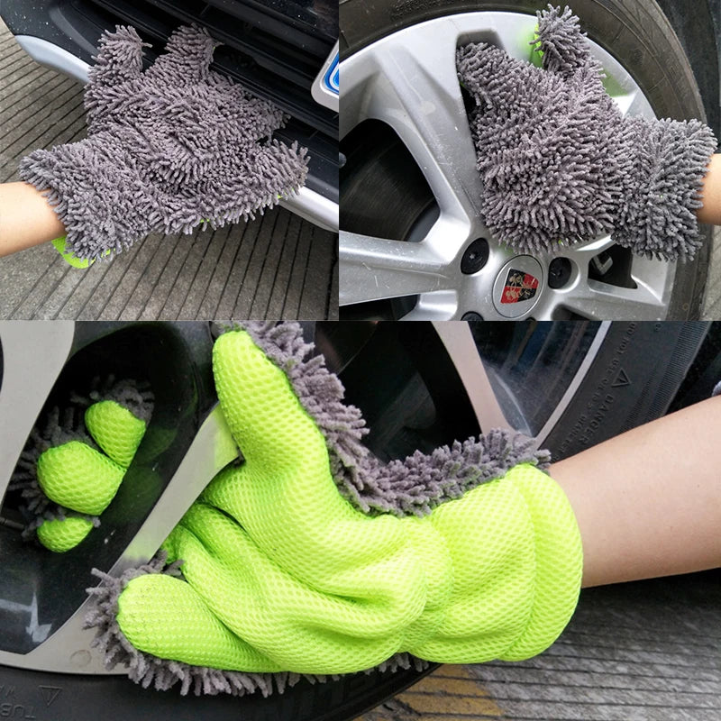 Microfiber Car Wash Gloves